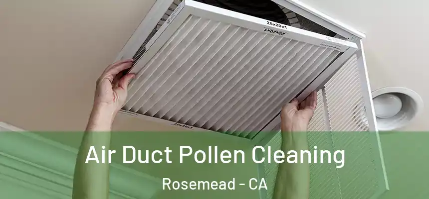 Air Duct Pollen Cleaning Rosemead - CA