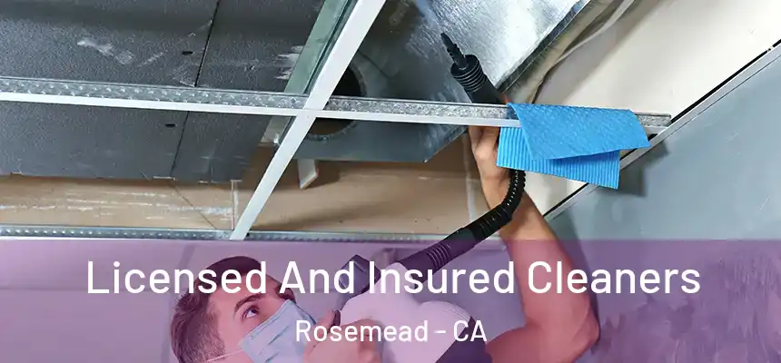 Licensed And Insured Cleaners Rosemead - CA